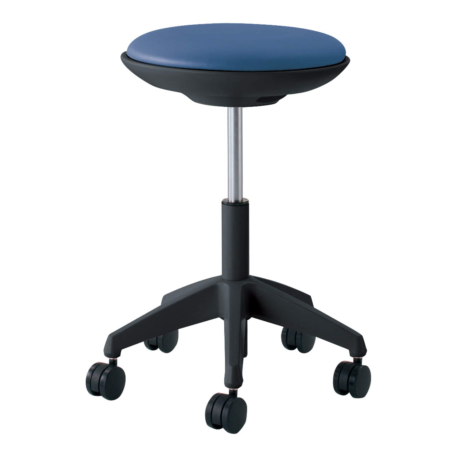 Amazon | コクヨ ココット オフィスチェア スツール レザー/ミディアム